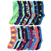 Wholesale - 5pk MEN'S CONTEMPORARY SOCKS 10-13 SIZE C/P 60, UPC: 731351482046